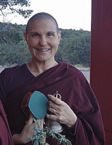 Photograph of Lama Yeshe, new guest teacher at Dekeling